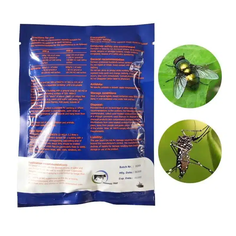 Thiamethoxam 10Tricosene 0.05 WDG 20 Thiamethoxam 10% + Z-9 Tricosene 0.05% WDG | Public Health Pest Control - Image 5