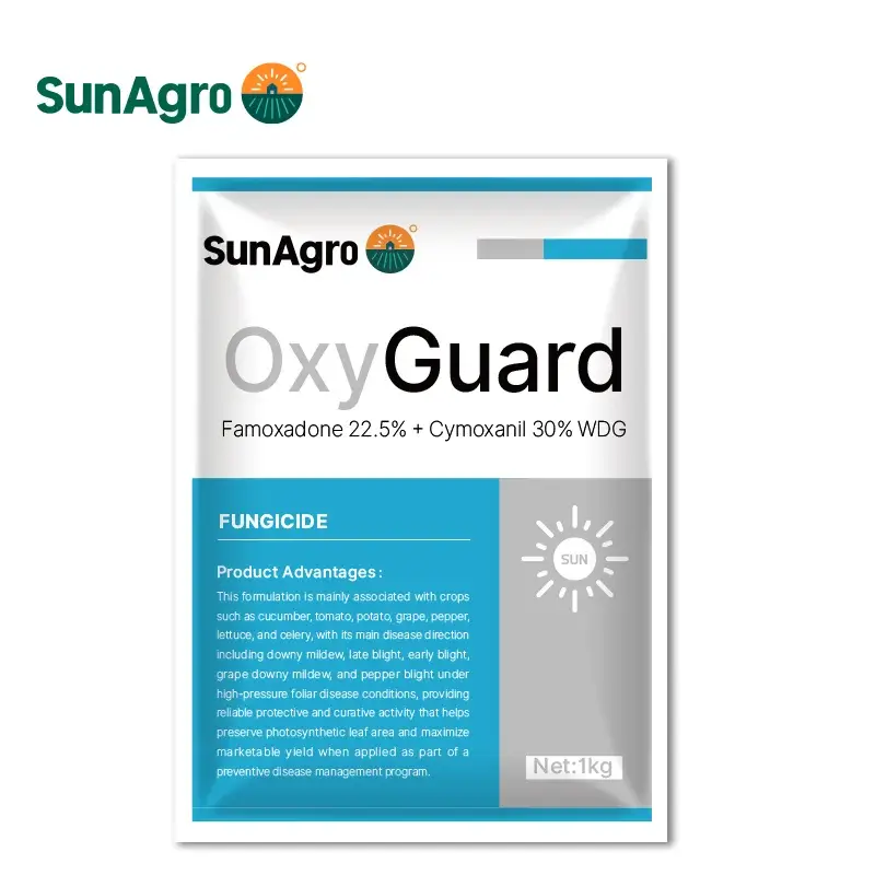 Famoxadone 22.5 Cymoxanil 30 WDG Famoxadone 22.5% + Cymoxanil 30% WDG Fungicide