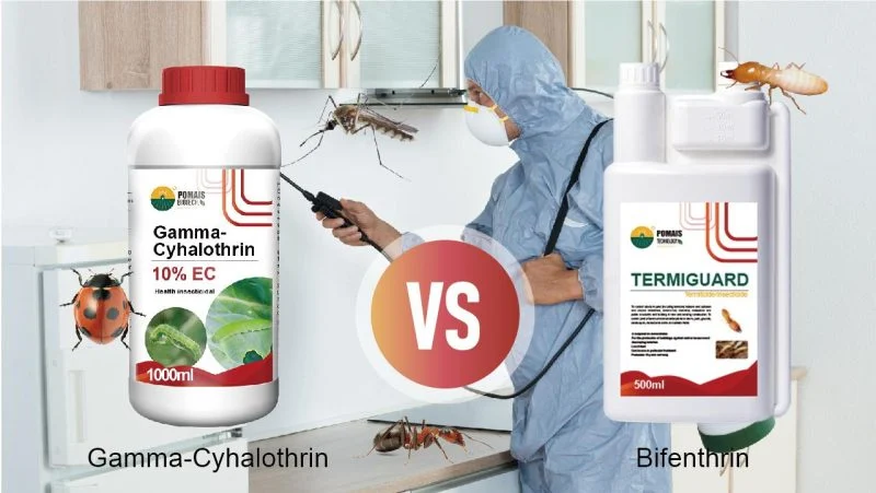 Gamma-Cyhalothrin vs Bifenthrin