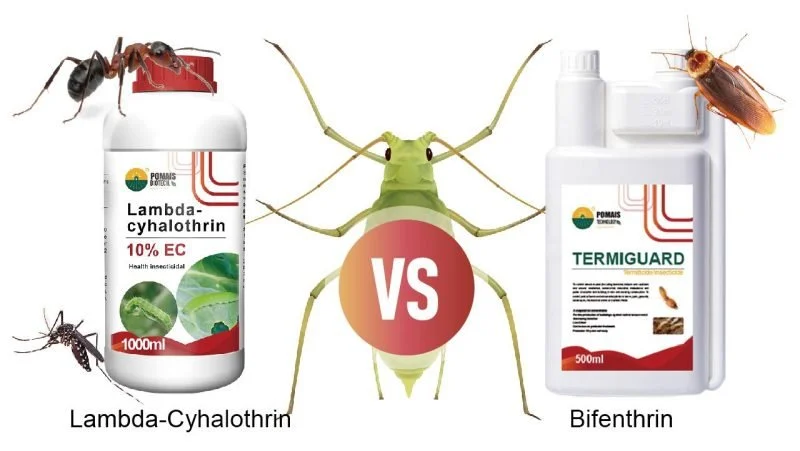Lambda-Cyhalothrin vs Bifenthrin