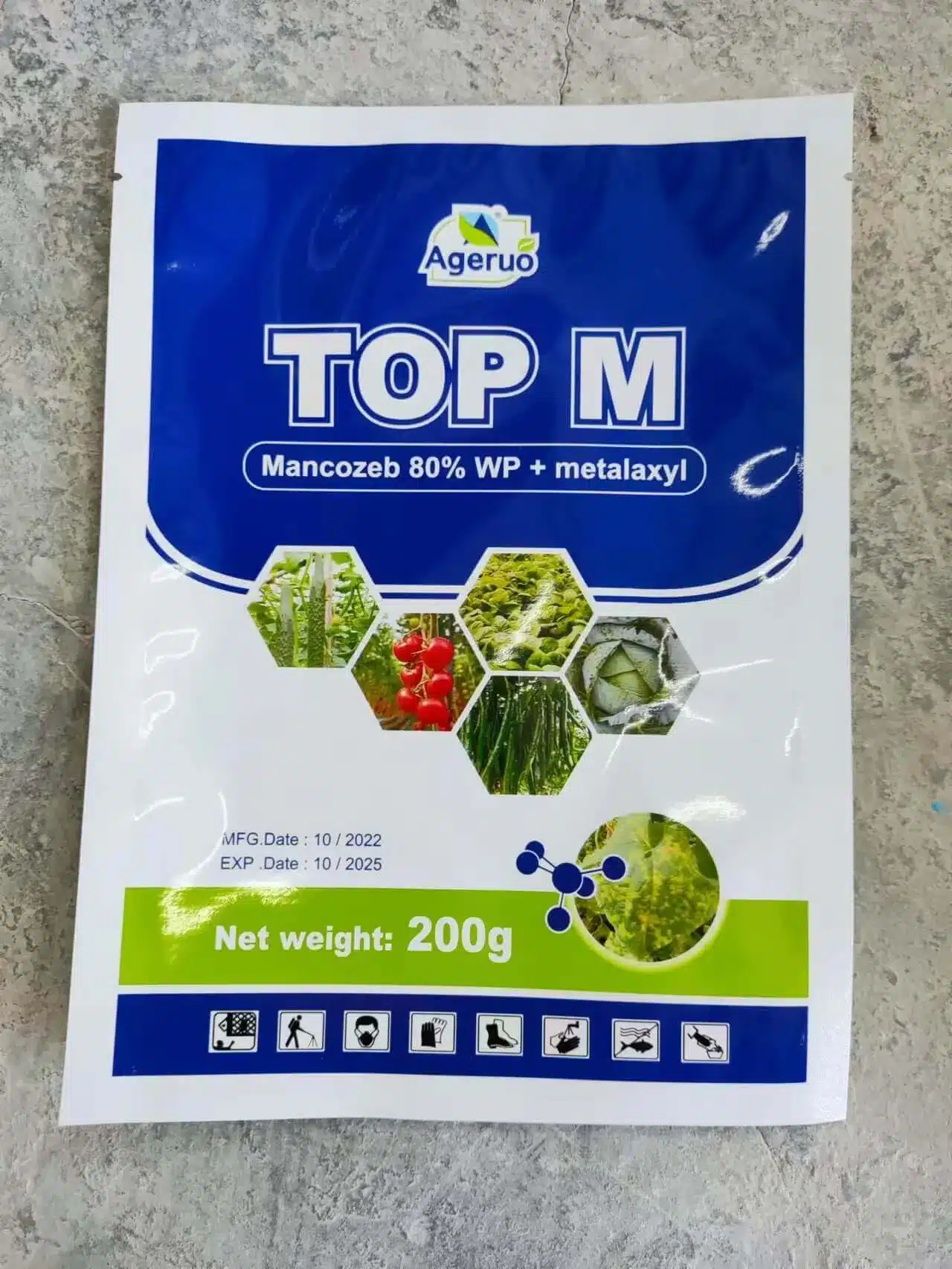 Mancozeb 64%+Metalaxyl 4%WP