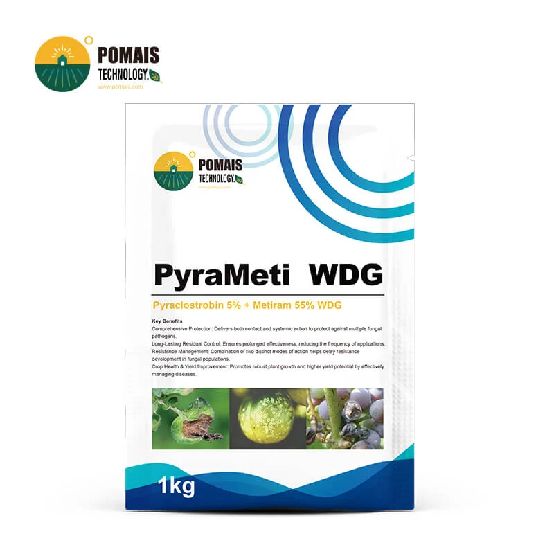 Pyraclostrobin 5% + Metiram 55% WDG Fungicide