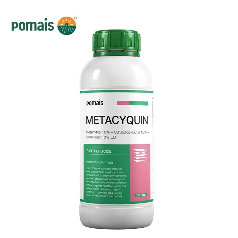 Metamifop 10% + Cyhalofop-Butyl 15% + Quinclorac 10% OD