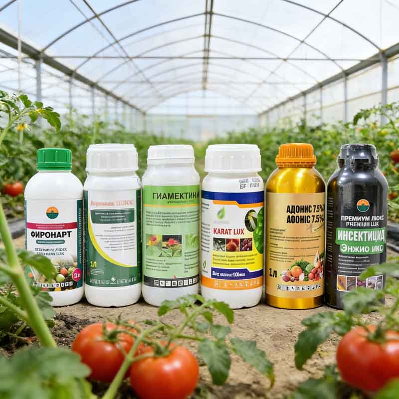 Pesticides for Greenhouse Tomatoes How Farmers Protect Their Crops