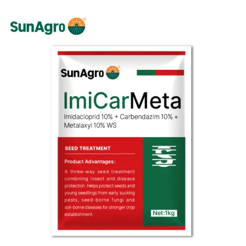 Imidacloprid 10 Carbendazim 10 Metalaxyl 10 WS