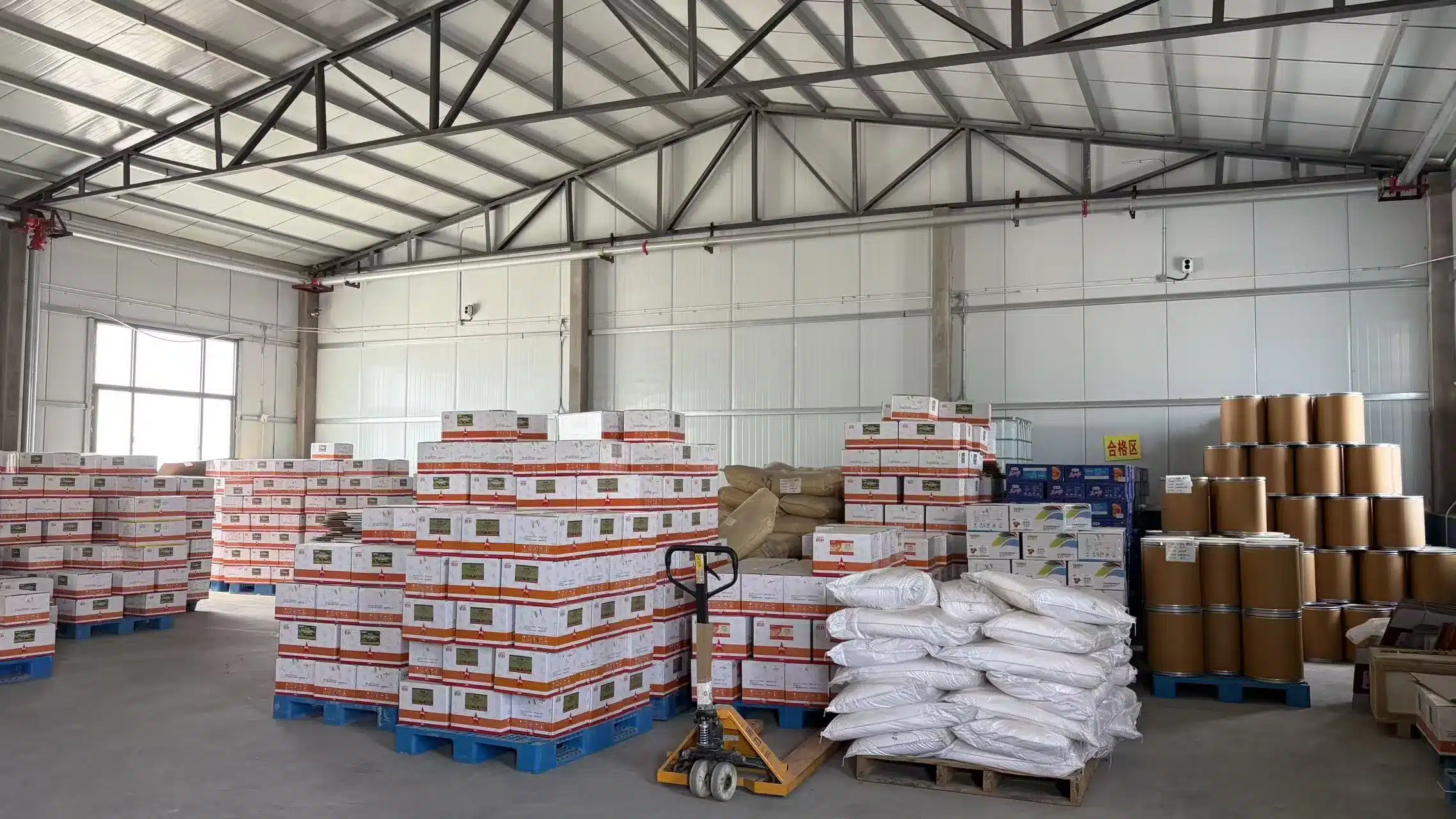 Warehouse for storing finished pesticides Warehouse for storing finished pesticides